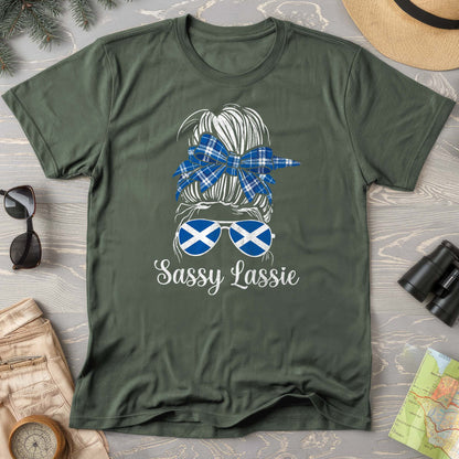Scottish Sassy Lassy T-shirt