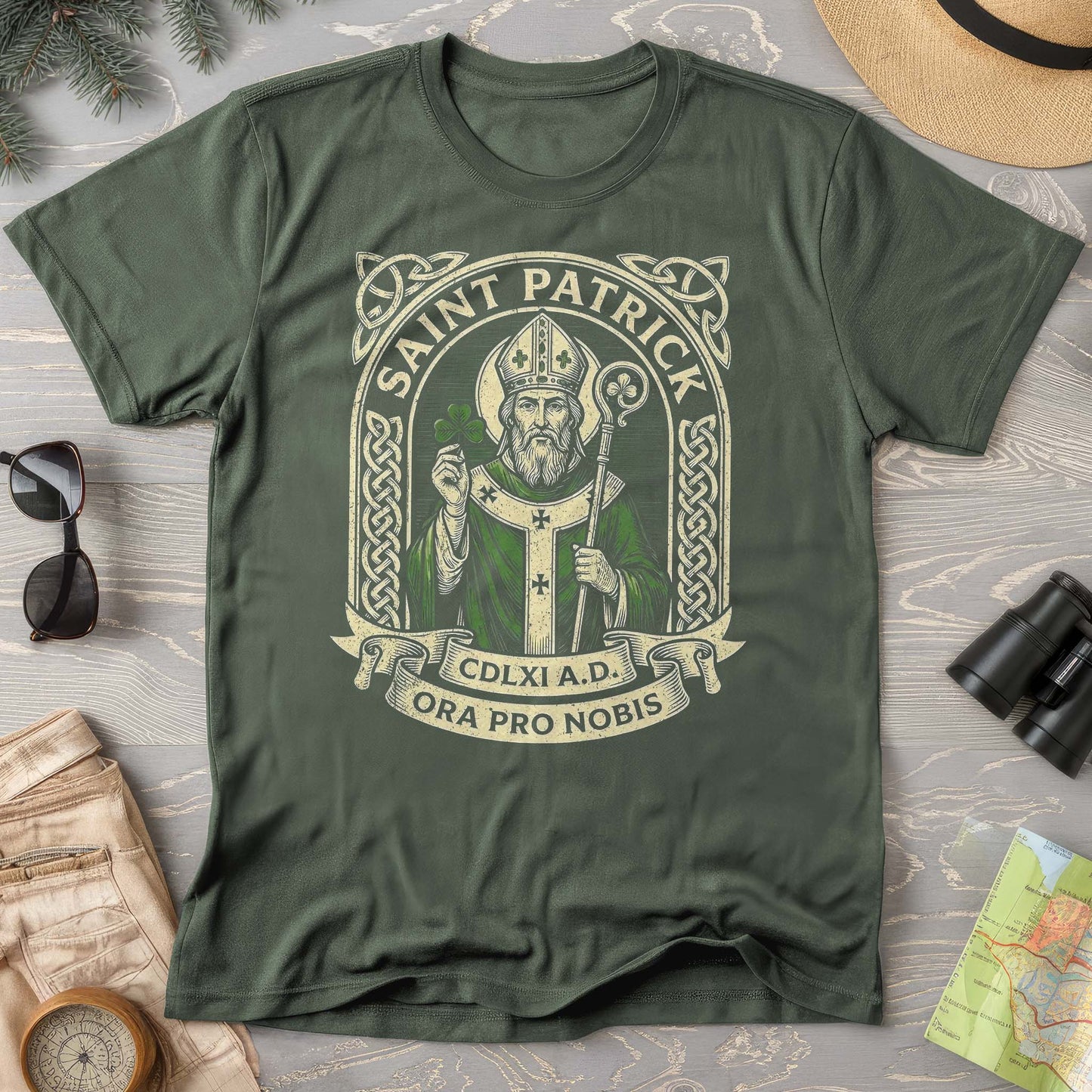 Saint Patrick Ora Pro Nobis T-Shirt