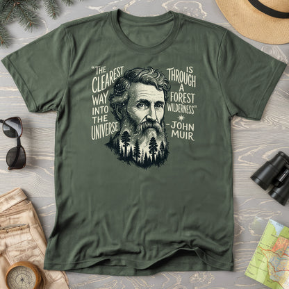 John Muir Universe T-Shirt
