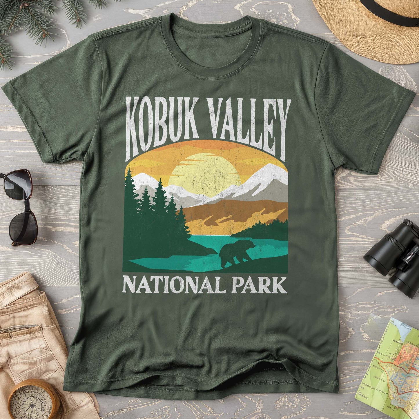 Kobuk Valley National Park "Big and Bold" Comfort Colors T-Shirt