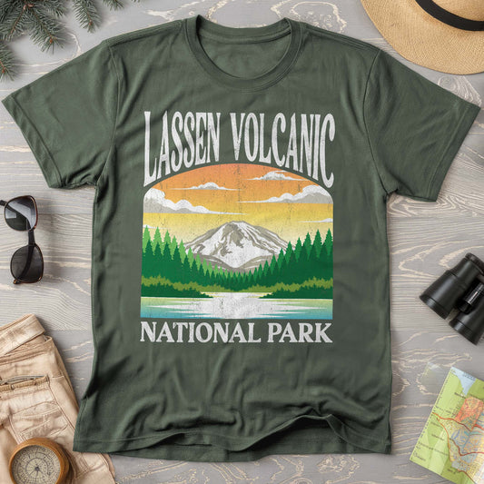 Lassen Volcanic National Park "Big and Bold" Comfort Colors T-Shirt