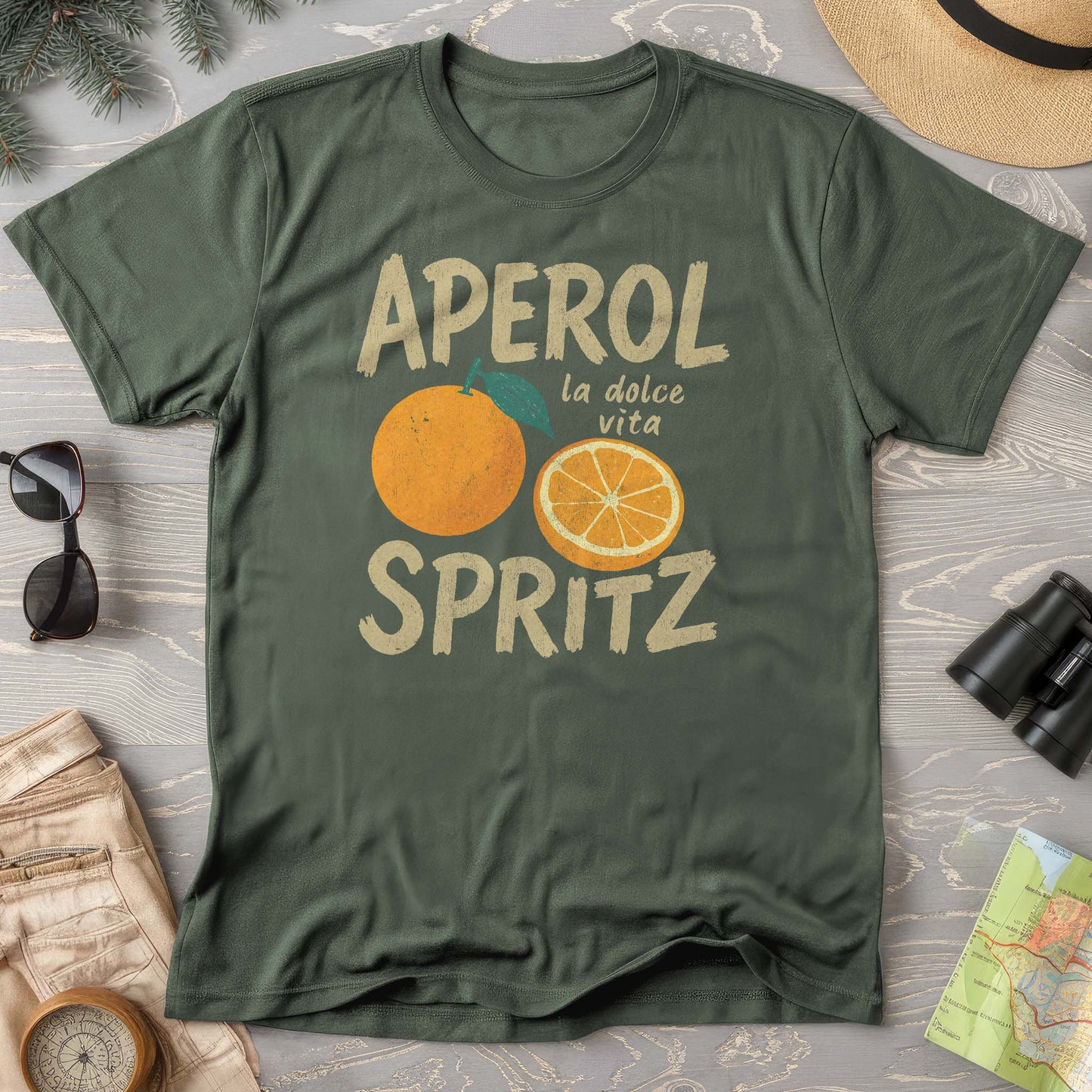 Aprel Spritz La Dolca Vita Comfort Colors T-Shirt