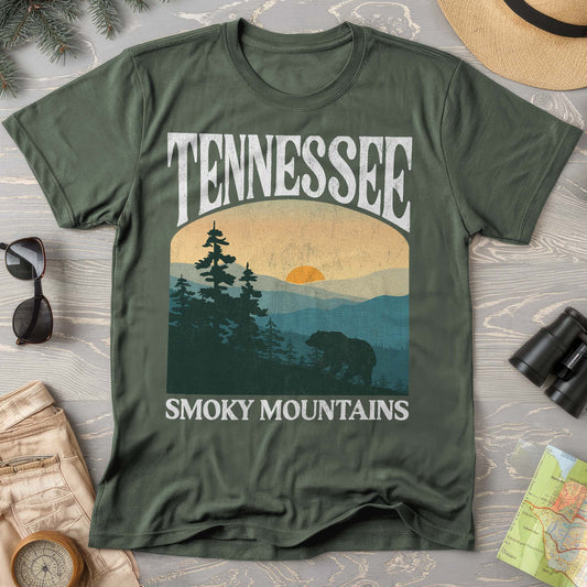 Tennessee Smoky Mountains "Big and Bold" Comfort Colors State T-Shirt