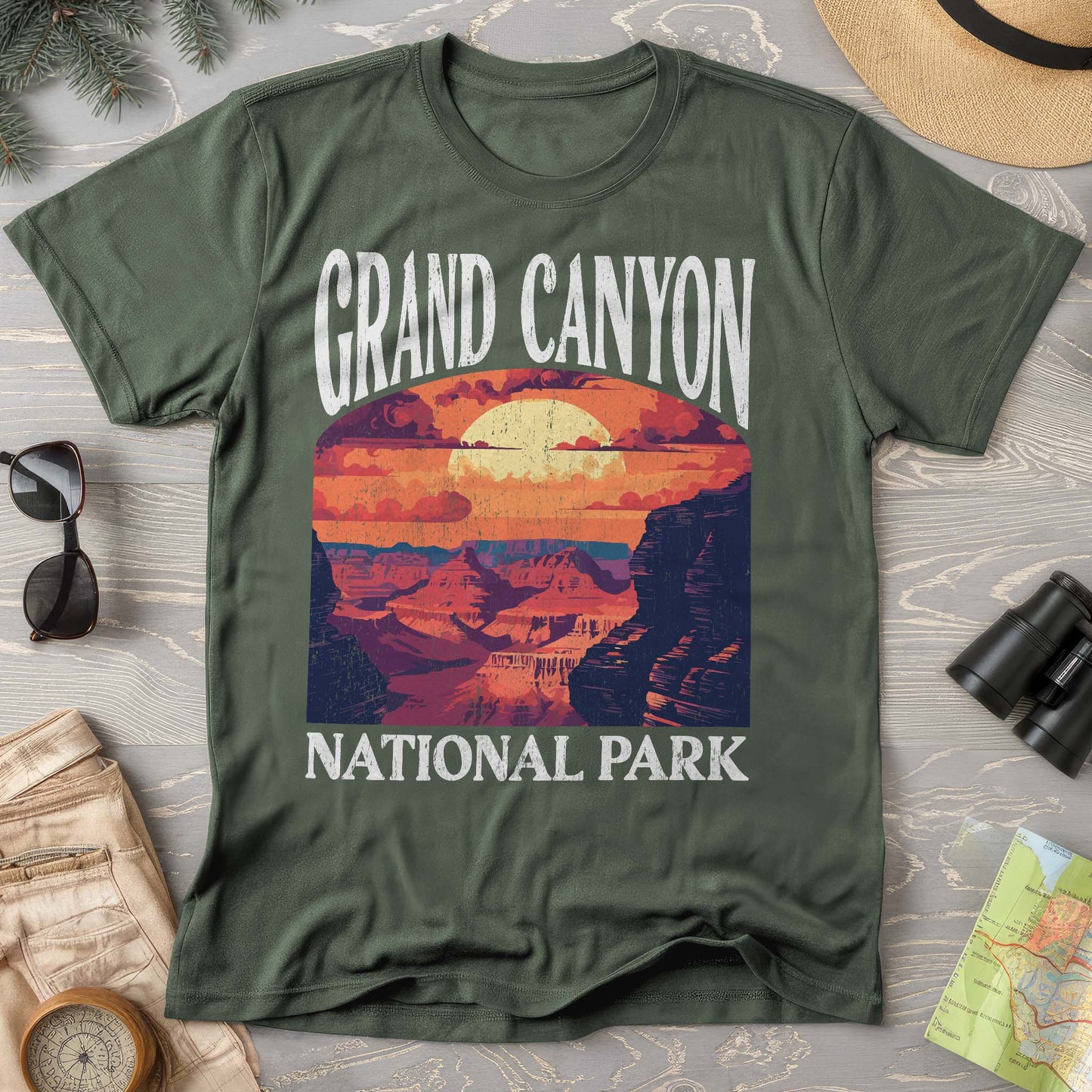 Grand Canyon National Park "Big and Bold" Comfort Colors T-Shirt