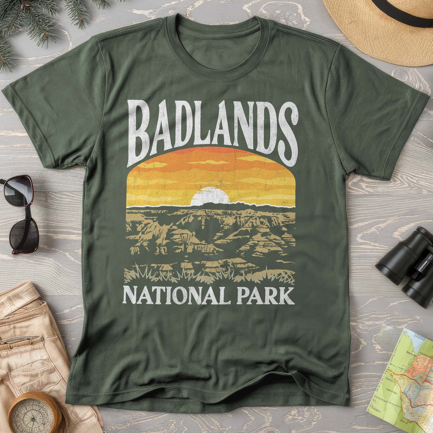 Badlands National Park "Big and Bold" Comfort Colors T-Shirt