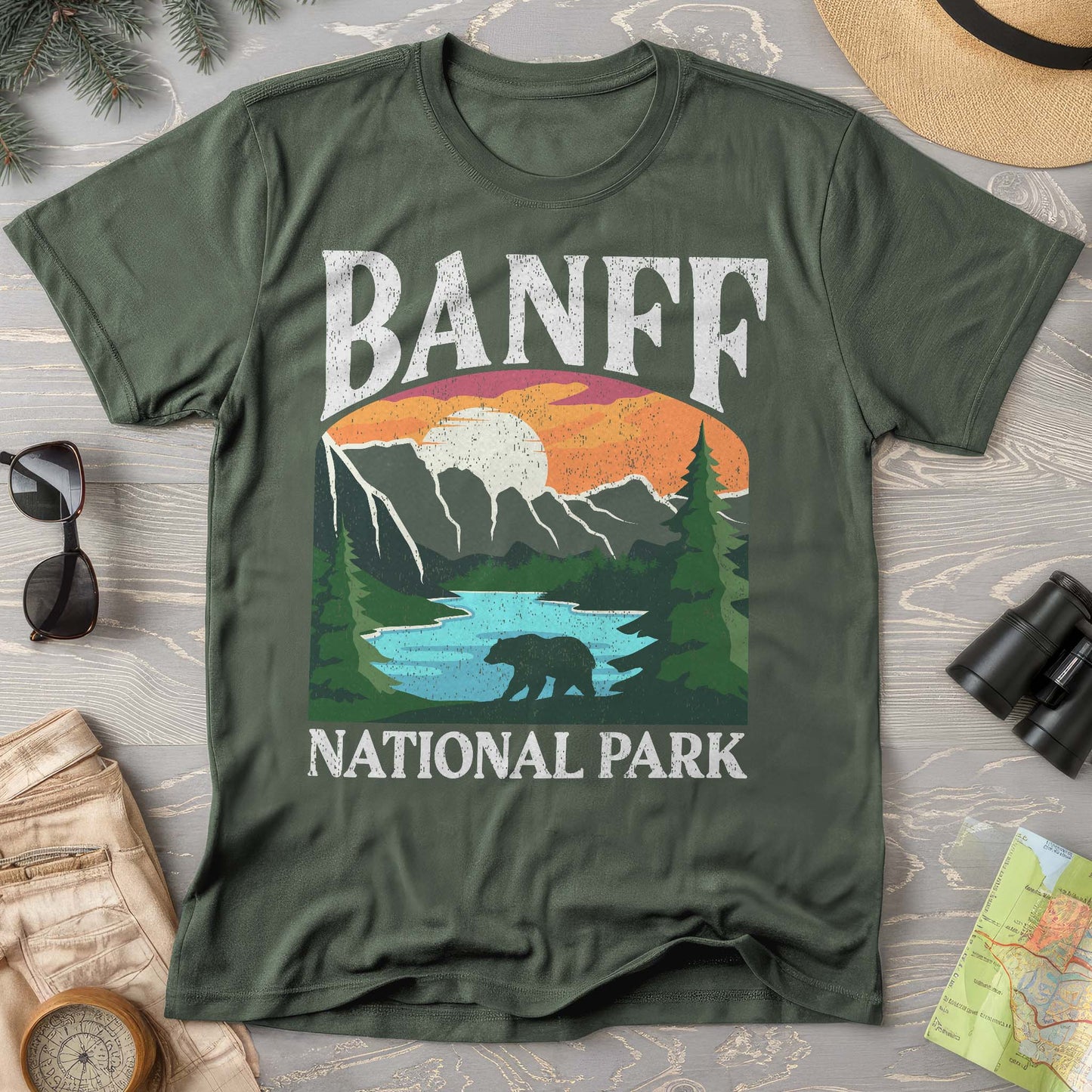 Banff National Park "Big and Bold" Comfort Colors T-Shirt