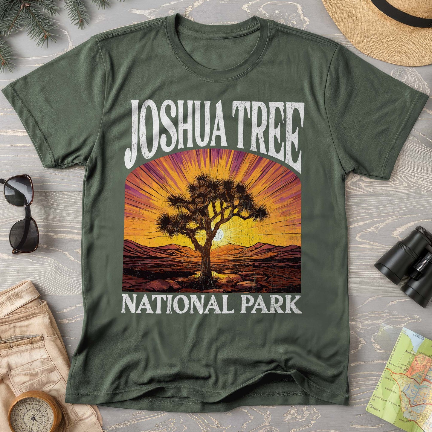 Joshua Tree National Park "Big and Bold" Comfort Colors T-Shirt