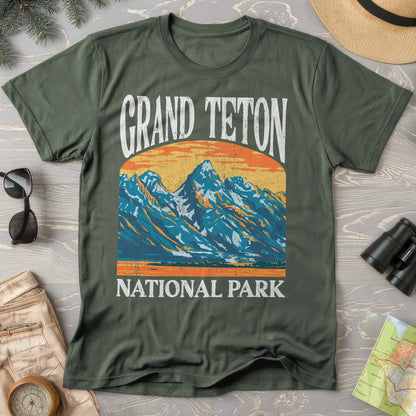 Grand Teton National Park "Big and Bold" Comfort Colors T-Shirt