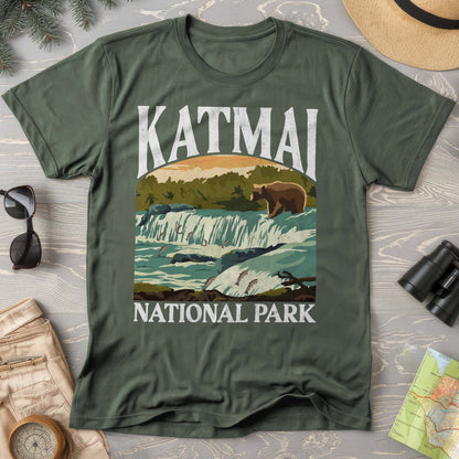Katmai National Park "Big and Bold" Comfort Colors T-Shirt