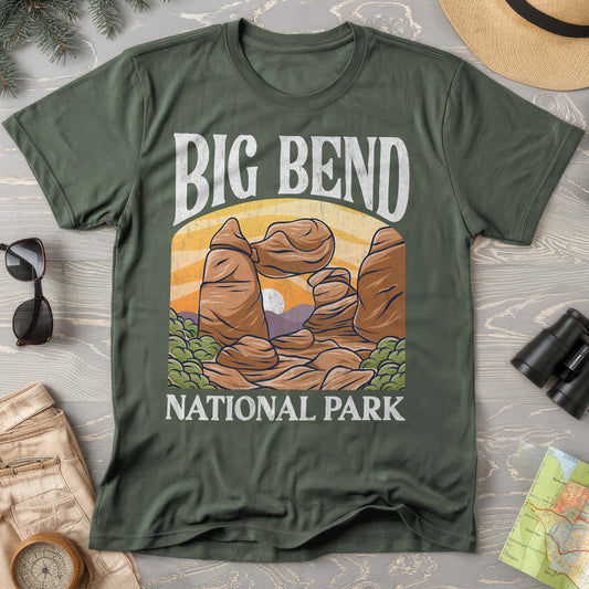 Big Bend National Park "Big and Bold" Comfort Colors T-Shirt