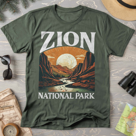 Zion National Park "Big and Bold" Comfort Colors T-Shirt