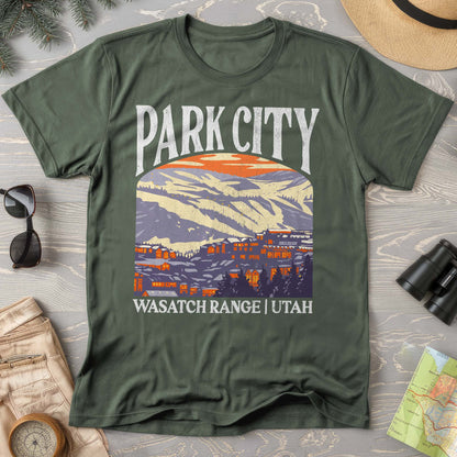 Park City Utah "Big and Bold" Comfort Colors T-Shirt