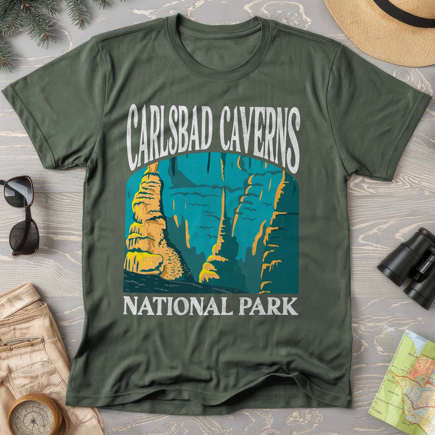 Carlsbad Caverns National Park "Big and Bold" Comfort Colors T-Shirt