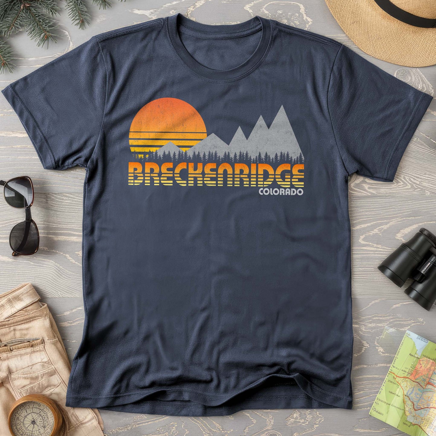 Breckenridge "80's Retro" Comfort Colors T-Shirt