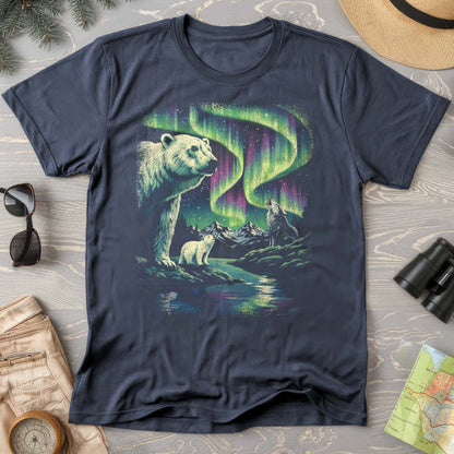 Northern Lights Polar Bears T-shirt