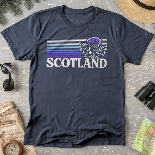 Scotland Retro Thistle T-Shirt