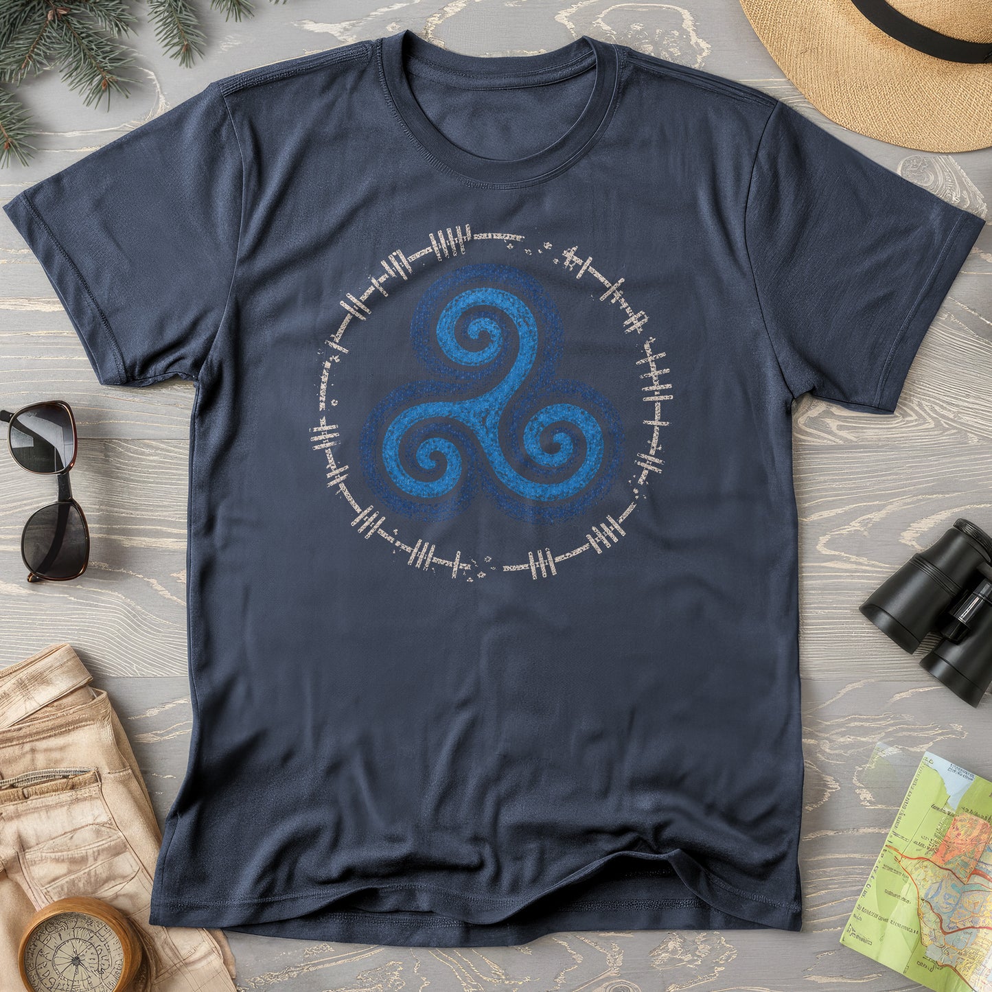 Triskele Ogham T-Shirt