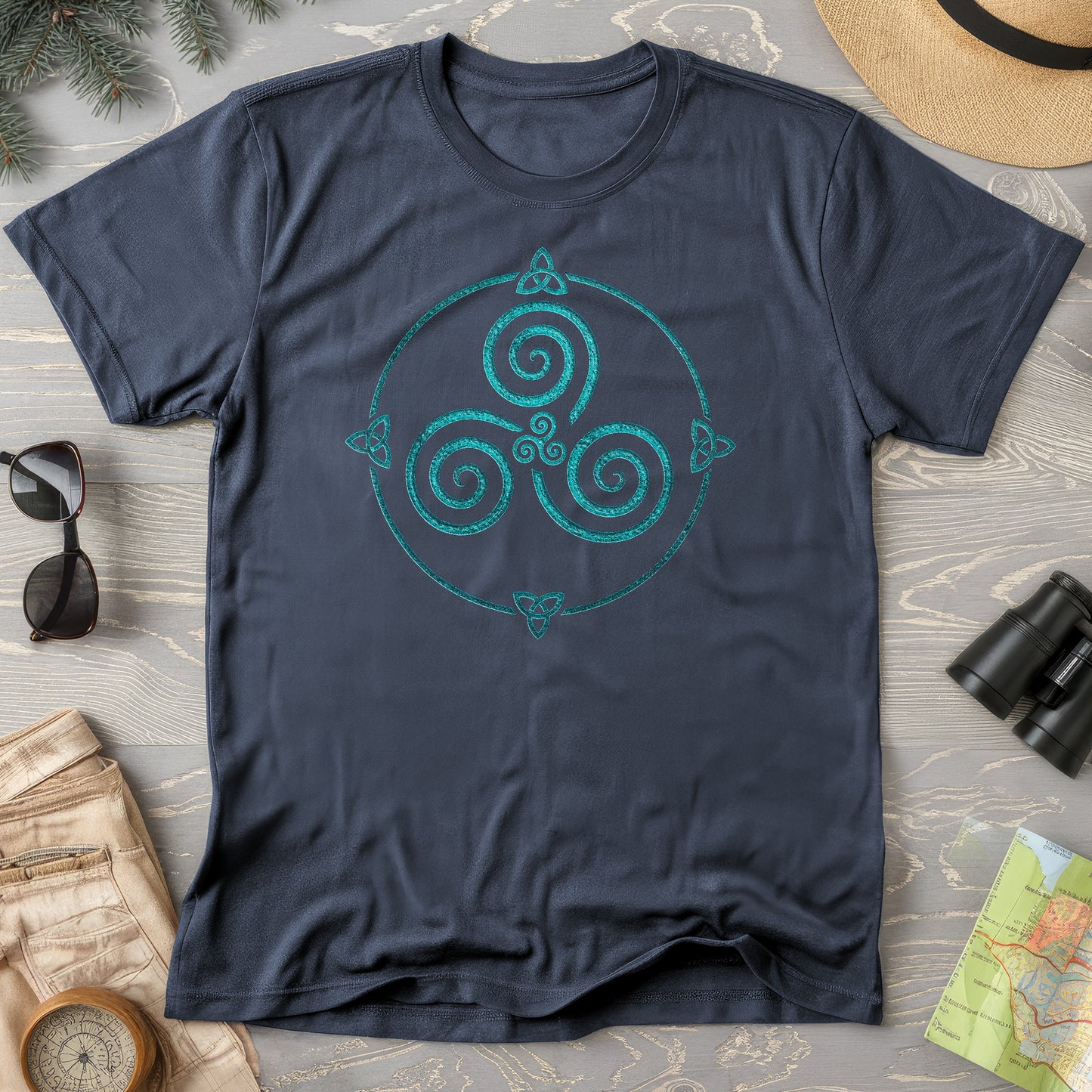 Celtic Triskele Spiral T-Shirt