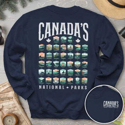 Canada's National Parks "Badges" Sweatshirt