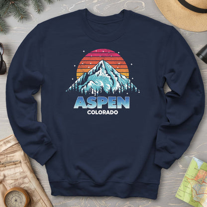 Aspen "80's Vintage Sunset" Sweatshirt