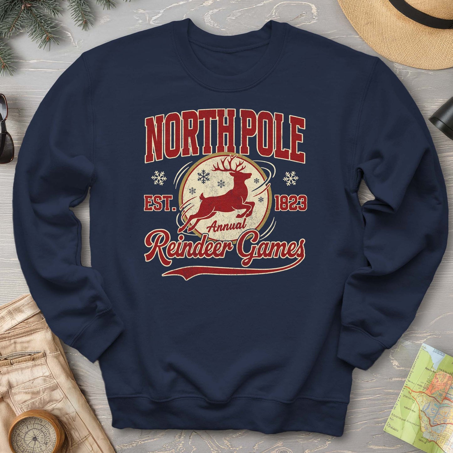 North Pole Annual Reindeer Games Sweatshirt
