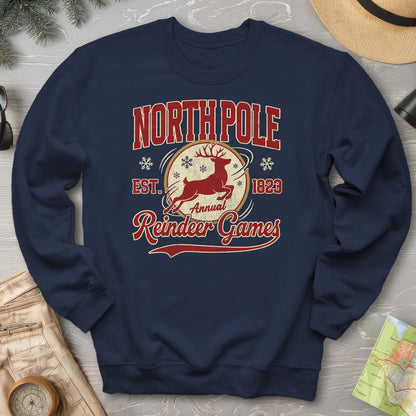 North Pole Annual Reindeer Games Sweatshirt
