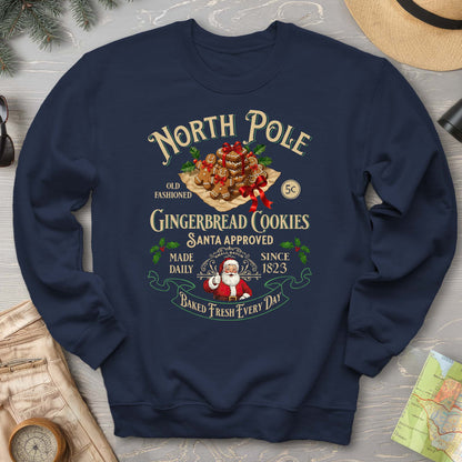 North Pole Gingerbread Cookies Sweatshirt
