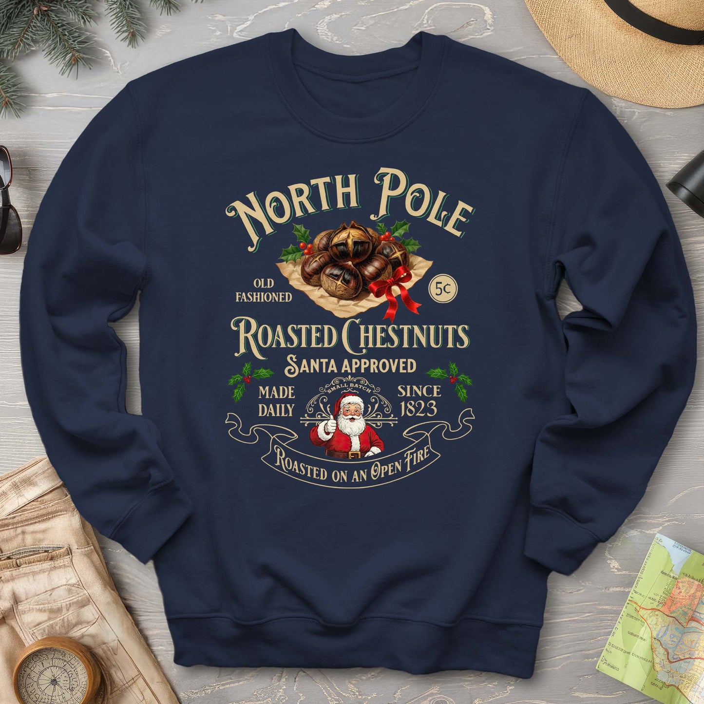 North Pole Roasted Chestnuts Sweatshirt
