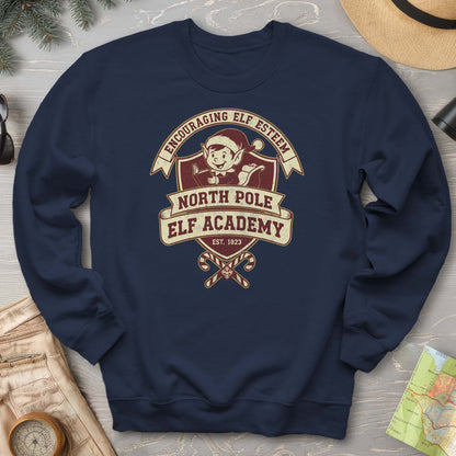 North Pole Elf Academy Sweatshirt