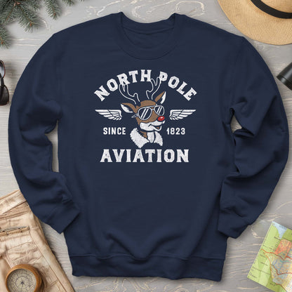 North Pole Aviation Sweatshirt