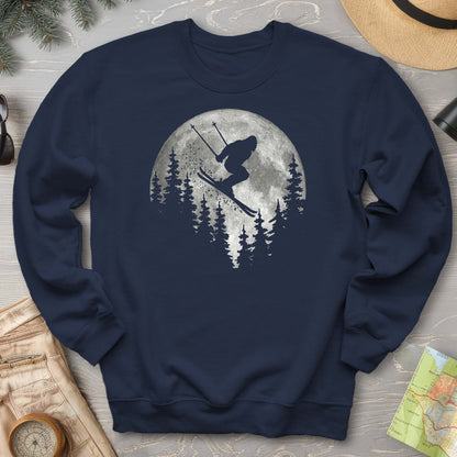 Bigfoot Ski Moon Sweatshirt