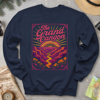 Grand Canyon Retro Neon Sweatshirt