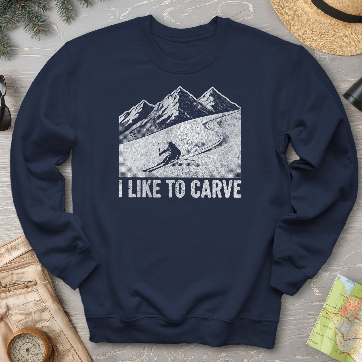 I Like To Carve Sweatshirt