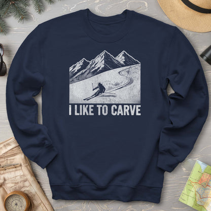 I Like To Carve Sweatshirt