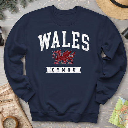 Wales Varsity Dragon Sweatshirt