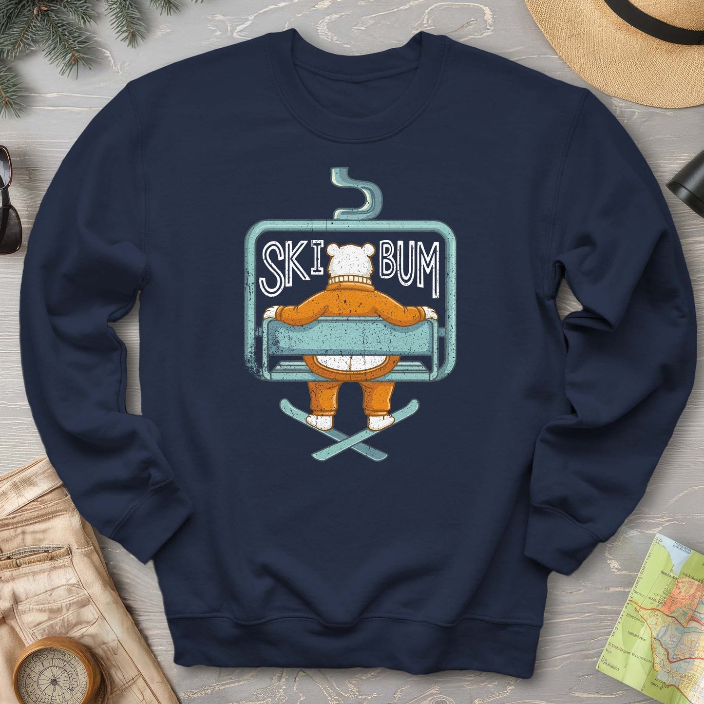 Ski Bum Chairlift Sweatshirt