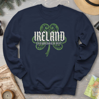 Ireland Gothic Shamrock Sweatshirt