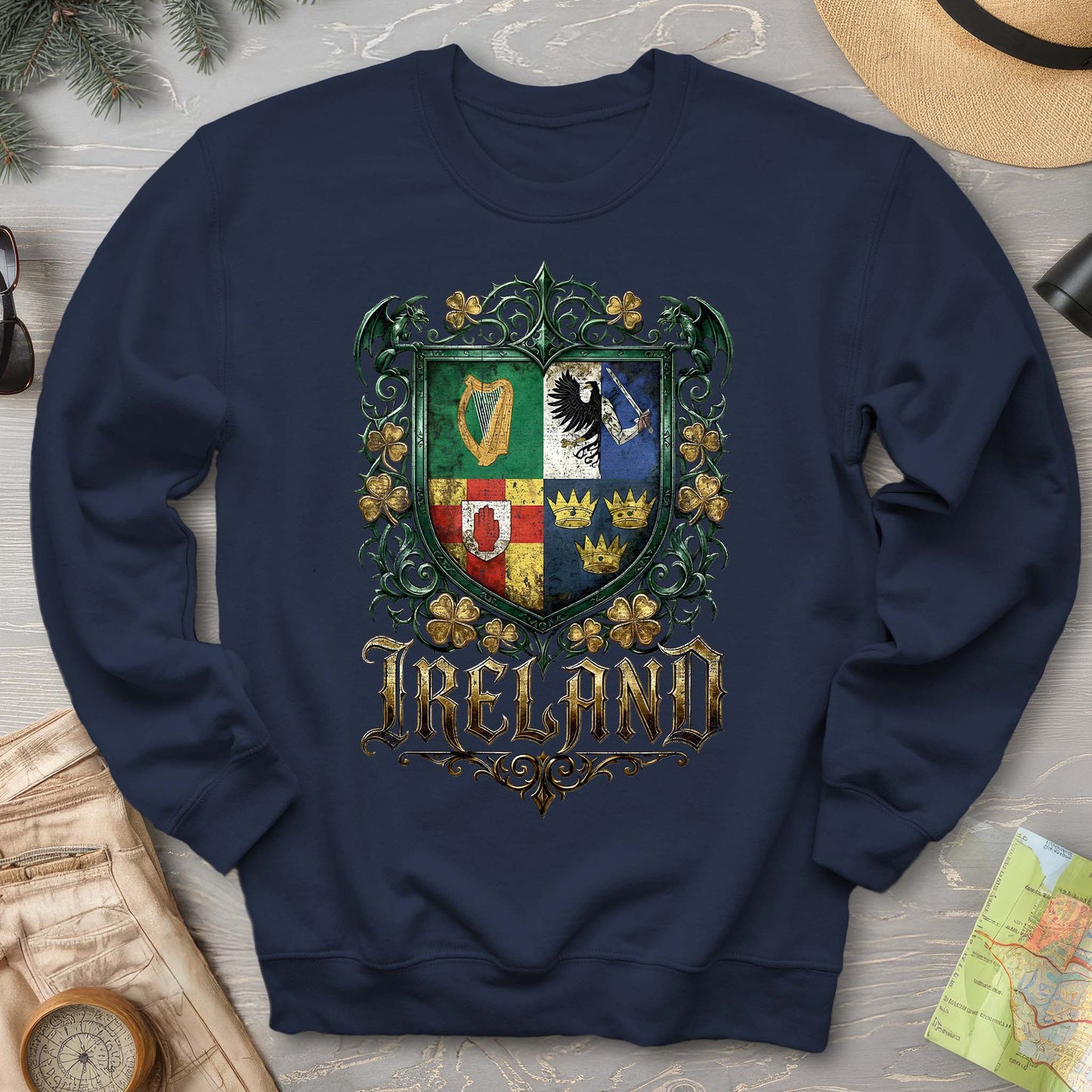 Irish Gothic Arms Sweatshirt