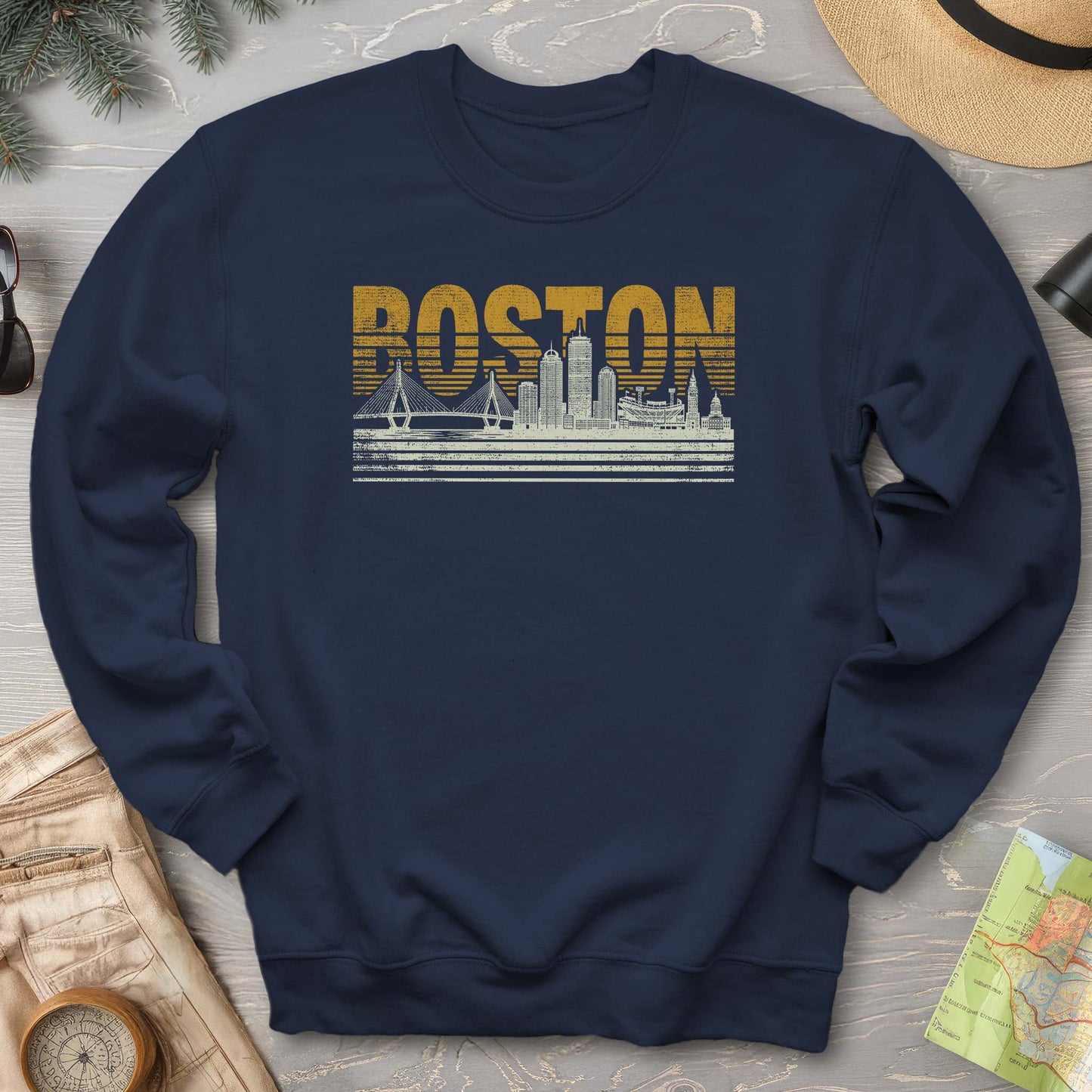 Boston Skyline Sweatshirt
