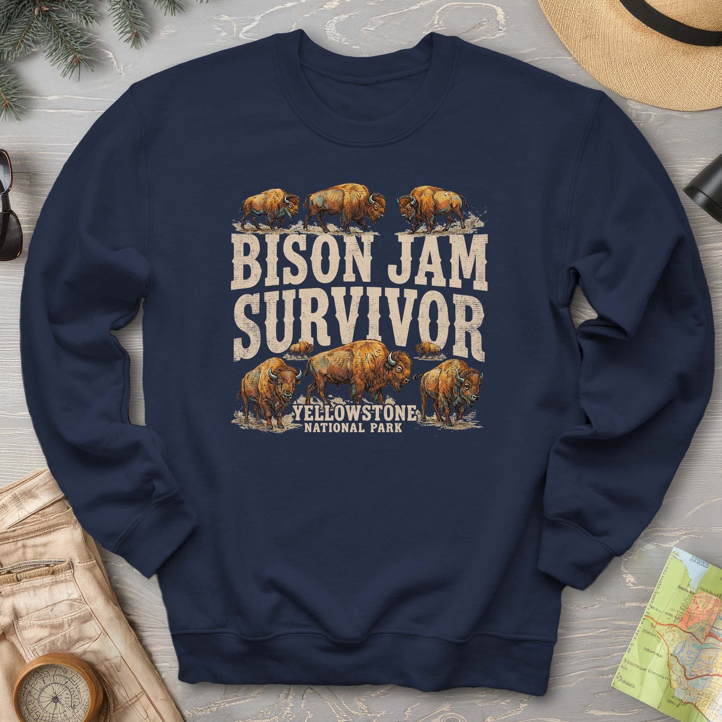 Bison Jam Survivor Sweatshirt