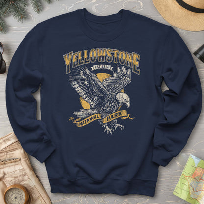 2026022698 Yellowstone Bald Eagle V01 - Gildan 18000 Sweatshirt