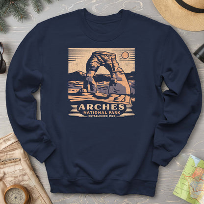 Arches Cut-Out Sweatshirt