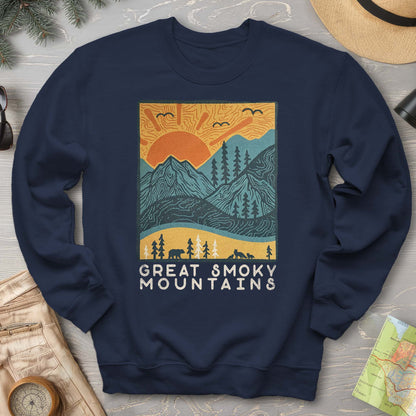 Smoky Mountains Scandi Sweatshirt