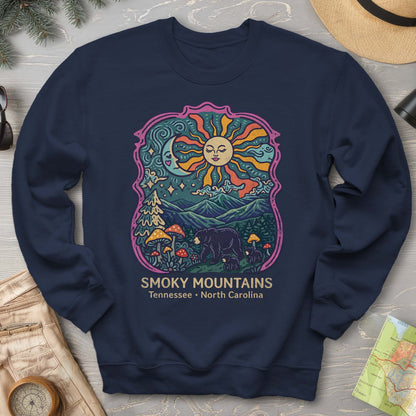 Smoky Mountains Groovy Bears Sweatshirt