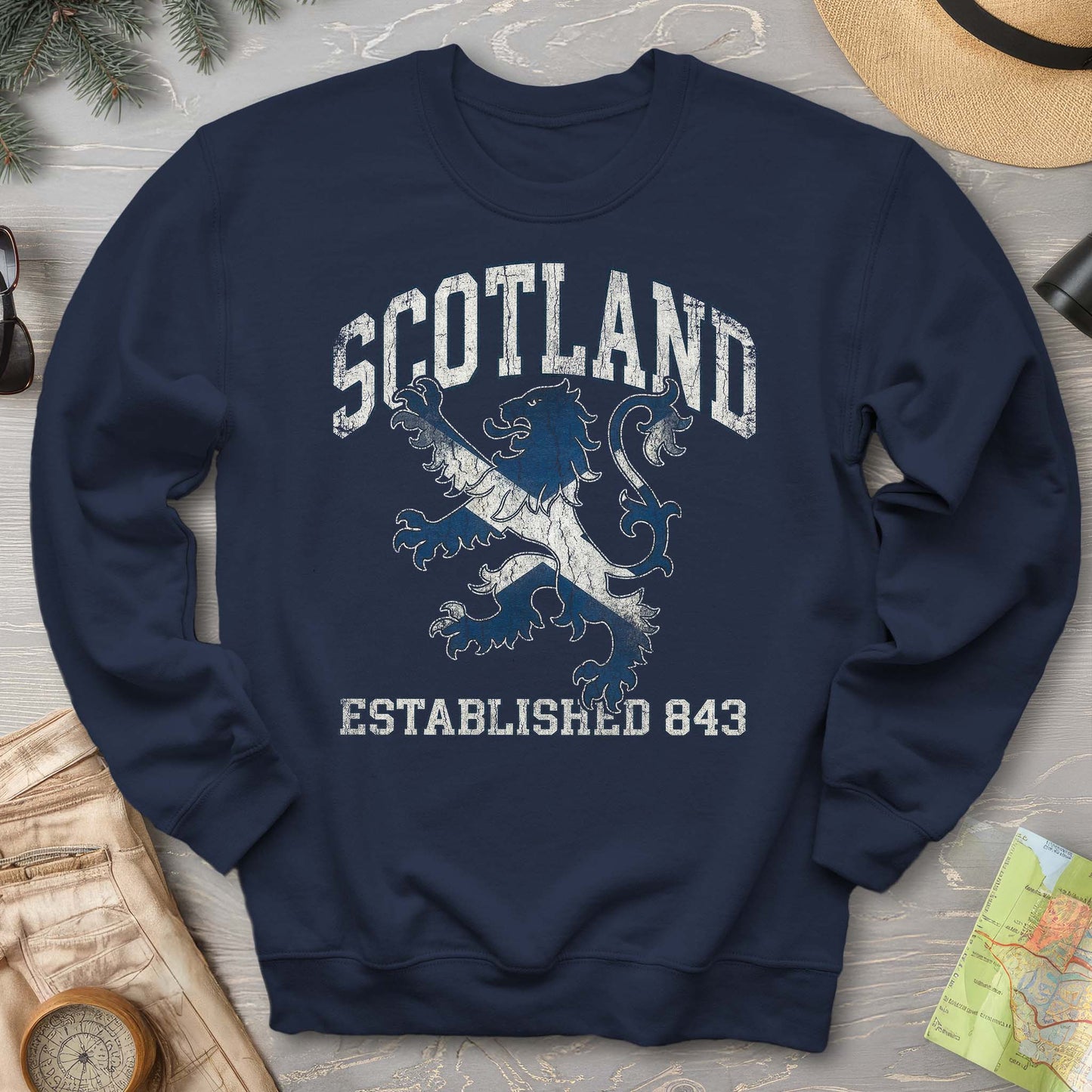 Scotland Saltire Lion Sweatshirt
