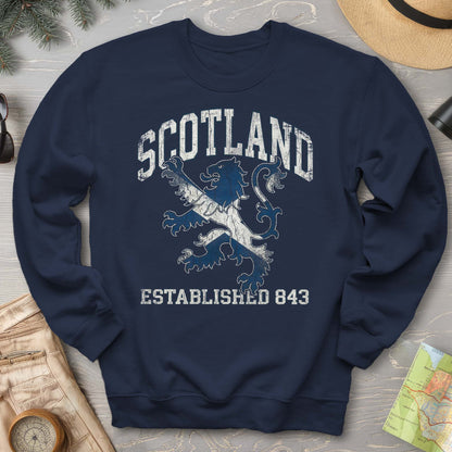 Scotland Saltire Lion Sweatshirt