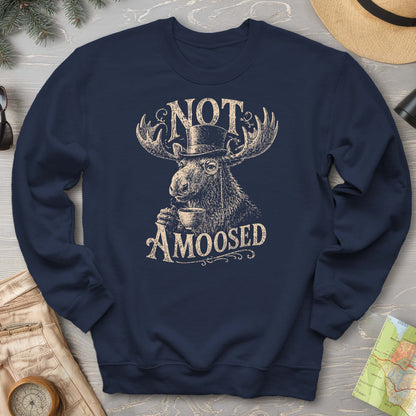 2026043097 Not AMoosed V01 - Gildan 18000 Sweatshirt