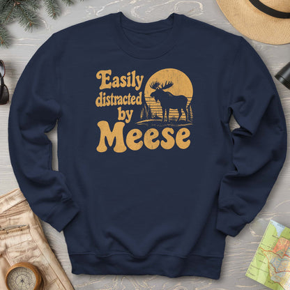 Easily Distracted By Meese Sweatshirt