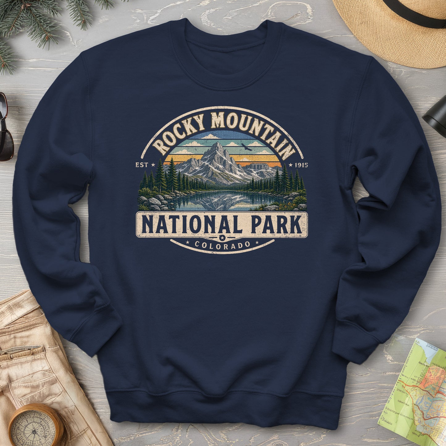 Rocky Mountain Medallion Sweatshirt