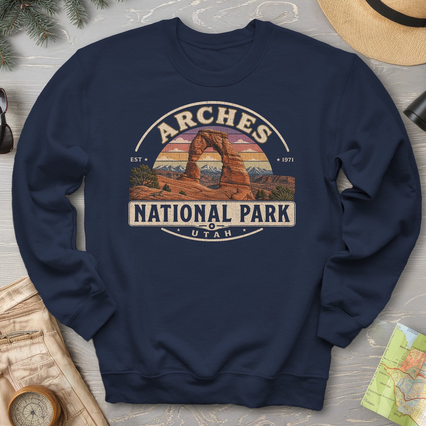 Arches Medallion Sweatshirt